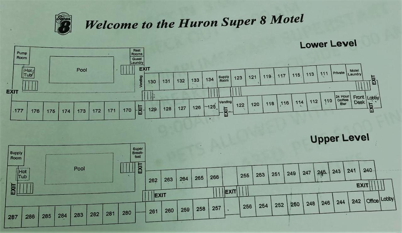Super 8 By Wyndham Huron Zewnętrze zdjęcie